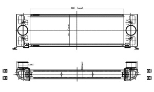 Intercooler potrivit FORD TRANSIT 2.2D/3.2D 09.07-12.14 - Img 3