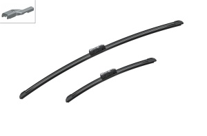 Lama stergatoare Jointless Fata cu spoiler (2buc) A13S Aerotwin 650/360mm potrivit FIAT 500L, 500X 09.12- - Img 4