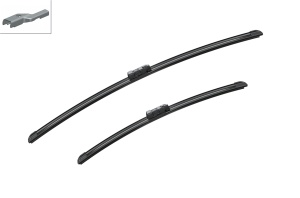 Lama stergatoare Jointless Fata cu spoiler (2buc) A309S Aerotwin 650/475mm potrivit VOLVO C70 II, V40; BMW 2 (F45), 2 GRAN TOURER (F46), 2 GRAN TOURER VAN (F46), 5 (G30, F90), 5 (G31) 03.06- - Img 4