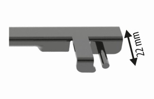 Lamela stergator fata (2buc) ExactFit 750/650mm potrivit DS DS 4, DS 5; CITROEN C4 II, DS4, DS5; FORD GALAXY II, GALAXY MK II, S-MAX; PEUGEOT 308, 308 I, 308 I/KOMBI, 408, EXPERT 11.02- - Img 3