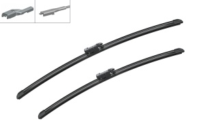 Lamela stergator Jointless fata (2buc) A966S Aerotwin 600/530mm potrivit VOLVO S60 I, S80 I, V70 II, XC70 I, XC90 I; FIAT MULTIPLA; LAND ROVER RANGE ROVER EVOQUE 01.99-12.19 - Img 4