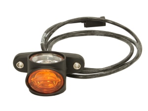 Lumina clarificare lumini stanga/dreapta, portocaliu/rosu/alb, LED, lungime cablu 1500mm, 24V - Img 2