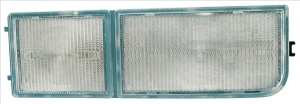 Lumina clarificare Stanga (transparent, capac in bara de protectie) potrivit VW PASSAT B3/B4 1.6-2.9 02.88-05.97 - Img 3