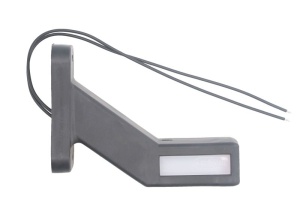 Lumina delimitare dreapta, portocaliu/rosu/alb, LED lungime cablu 240mm, pe brațul mediu-lung, 12/24V (tip: neon) - Img 2