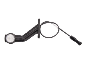 Lumina delimitare dreapta, portocaliu/rosu/alb, LED, lungime cablu 500mm, 24V - Img 1