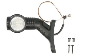 Lumina delimitare dreapta; SUPERPOINT III, portocaliu/rosu/alb, LED brat scurt, 24V (SUPERPOINT III) - Img 1
