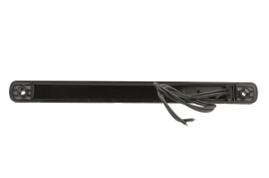 Lumina delimitare stanga/dreapta, forma: dreptunghiular, rosu/fumuriu, LED, inaltime 20,5mm; latime 237mm; adancime 22mm lungime cablu 240mm, 12/24V (IP6K9K) - Img 2