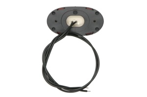 Lumina delimitare stanga/dreapta, forma: oval, rosu, LED, inaltime 75mm; latime 39,5mm; adancime 31mm lungime cablu 380mm, fara prindere, 12/24V (tip: neon, IP6K9K) - Img 2