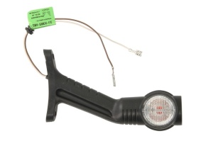 Lumina delimitare stanga; SUPERPOINT III, portocaliu/rosu/alb, LED pe brațul lung, 24V (SUPERPOINT III) - Img 2