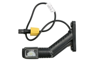 Lumina delimitare stanga; SUPERPOINT IV, portocaliu/rosu/alb, LED lungime cablu 500mm, pe brațul lung, 12/24V (conector: ASS2, SUPERPOINT IV) - Img 1