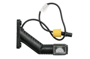 Lumina delimitare stanga; SUPERPOINT IV, portocaliu/rosu/alb, LED lungime cablu 500mm, pe brațul lung, 12/24V (conector: ASS2, SUPERPOINT IV) - Img 2