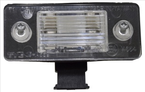 Lumina numar inmatriculare (C5W, cu bec) potrivit SKODA FABIA II, YETI 2006-2017 - Img 3