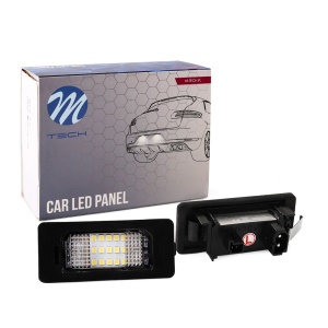Lumina numar inmatriculare, culoare lumina: alb; set, 12V, cu aprobare circulatie potrivit BMW 5 (E39), 5 (E60), 5 (E61) 09.95-12.10 - Img 3