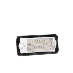 Lumina numar inmatriculare, culoare lumina: alb; set, 12V, cu aprobare circulatie potrivit AUDI A3, A4 B6, A4 B7, A6 ALLROAD C6, A6 ALLROAD C7, A6 C6, A8 D3, A8 D4, Q7 11.00-09.18 - Img 4