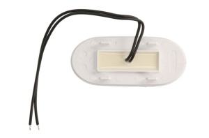 Lumini clarificare stanga/dreapta, alb, LED, inaltime 46,5mm; latime 106,5mm; adancime 21,8mm, în relief, lungime cablu 220mm, cu cuier, 12/24V - Img 2