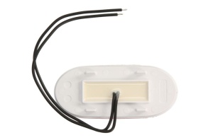 Lumini clarificare stanga/dreapta, portocaliu, LED, inaltime 46,5mm; latime 106,5mm; adancime 21,8mm, în relief, lungime cablu 220mm, cu cuier, 12/24V - Img 2