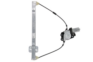 Macara geam fata stanga potrivit FIAT SEICENTO / 600 1997-2010 - (electric, cu motor)