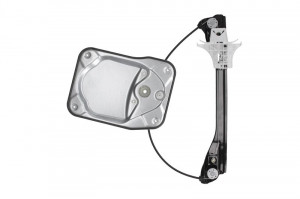 Macara geam Spate Stanga potrivit SKODA FABIA II 2006-2014 - (electric, fara motoras, cu panou) - Img 2