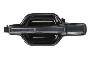 Maner exterior usa stanga potrivit Mitsubishi PAJERO III 2000-2007 - negru