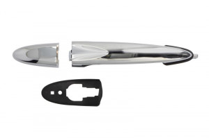 Maner usa Dreapta Fata potrivit LANCIA YPSILON 843 2003-2011 - (exterior; crom)