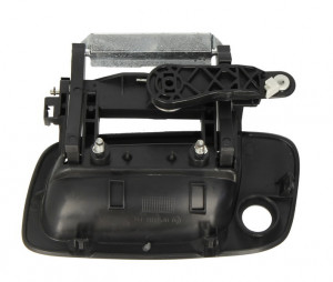 Maner usa Dreapta Fata potrivit OPEL ASTRA G, ZAFIRA A 1998-2009 - (exterior, cu gaura pentru incuietoare; negru) - Img 2