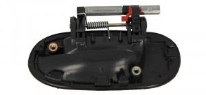 Maner usa Dreapta Spate potrivit NISSAN ALMERA II N16 2003-2007 - (exterior; negru/grund) - Img 2