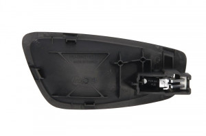 Maner usa fata/spate stanga interior, negru/crom, BMW Seria 1 intre 2007-2014 - Img 2