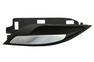 Maner usa Fata/Spate Stanga potrivit BMW X1 (E84) 1.6-3.0 2009-2015 - (interior, argintiu/negru)