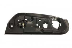Maner usa Fata Stanga interior, crom/negru potrivit VOLVO S60 I, V70 II, XC70 I 2.0-2.5 usi 1997-2010 - Img 2