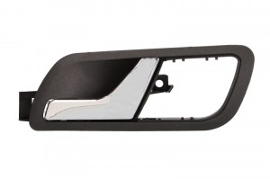 Maner usa fata stanga potrivit SKODA FABIA I, FABIA I PRAKTIK 2000-2007 - interior, negru/crom