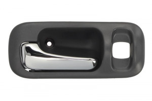 Maner usa Spate Stanga interior, cu locas incuietoare, crom/gri potrivit HONDA CR-V I 2.0 1995-2002