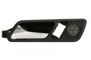 Maner usa spate stanga potrivit VW PASSAT B6 2005-2010 - (interior, negru/crom)