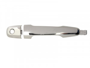 Maner usa Stanga/Dreapta Fata potrivit MITSUBISHI L 200 / TRITON 2005-2010 - (exterior, cu gaura pentru incuietoare; crom)