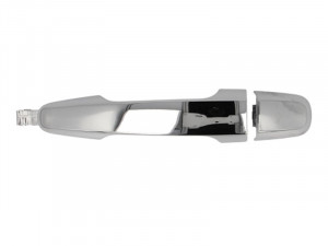 Maner usa Stanga/Dreapta Spate potrivit MITSUBISHI L 200 / TRITON 2005-2010 - (exterior; crom)