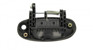 Maner usa Stanga Fata potrivit CHEVROLET AVEO II 2008-2011 - (exterior, cu gaura pentru incuietoare; negru) - Img 2