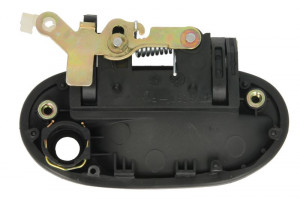 Maner usa Stanga Fata potrivit HYUNDAI ACCENT I 1994-1997 - (exterior, cu gaura pentru incuietoare; textura neagra) - Img 2