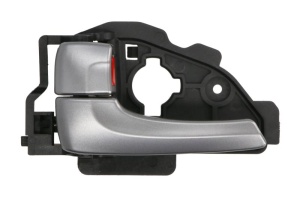 Maner usa Stanga Fata potrivit HYUNDAI ix35/TUCSON, ix35/TUCSON LM 2009-2015 - (interior; argintiu)