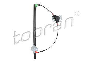 Mecanism actionare geam Fata Dreapta (manual, numar usi: 2) potrivit VW TRANSPORTER T4 07.90-06.03 - Img 2