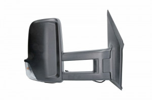 Oglinda dreapta potrivit MERCEDES SPRINTER; VW CRAFTER dupa 2006 - manuala crom, lung - Img 2