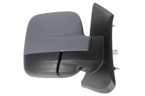 Oglinda dreapta potrivit NISSAN PRIMASTAR; OPEL VIVARO; RENAULT TRAFIC 2006-2016 - manuala, asferic, crom, grunduita - Img 2