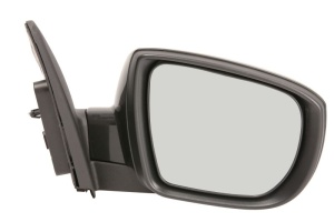 Oglinda exterioara dreapta potrivita Hyundai ix35/TUCSON 2009-2015 - convexa, fara lumini de semnalizare, 5 buc pini