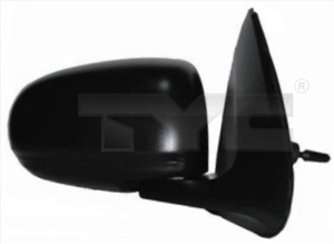 Oglinda exterioara stanga potrivita Nissan ALMERA II - asferice, negru - Img 2