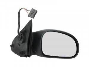 Oglinda laterala Dreapta (electric, convexa, incalzita, albastru, capac, cu senzor de temperatura) potrivit PEUGEOT 406