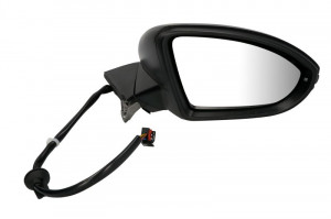 Oglinda laterala Dreapta electrica, incalzita, crom potrivit VW GOLF ALLTRACK VII, GOLF SPORTSVAN VII, Golf 7 VII, TOURAN - Img 1