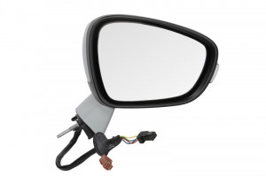 Oglinda laterala Dreapta potrivit DS DS 5; CITROEN DS5 pana in 2015 - (electric, convexa, incalzita, captuseala, cu senzor de temperatura)
