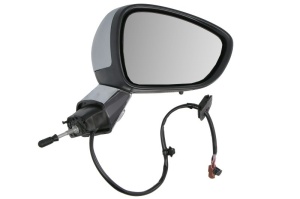 Oglinda laterala Dreapta potrivit DS DS3; CITROEN DS3 2009-2019 - (electric; convexa, cu incalzire; captuseala, cu indicator, cu Senzor temperatura)