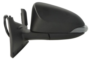 Oglinda laterala stanga (electric, convex, cu incalzire, grund, cu semnalizare) potrivit TOYOTA YARIS XP130 07.14-12.19 - Img 2