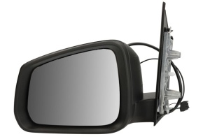 Oglinda laterala Stanga potrivit FORD TRANSIT / TOURNEO CONNECT III; VW CADDY V dupa 2020 - (electric; convexa, cu incalzire; antena)