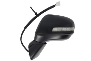 Oglinda laterala stanga potrivit HONDA CIVIC IX SDN/COUPE 2011-2015 - (electric, asferic, cu incalzire, grund, cu semnalizare) - Img 2