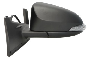 Oglinda laterala stanga potrivit TOYOTA YARIS XP130 2010-2019 - (electric, convex, grund, cu semnalizare) - Img 2